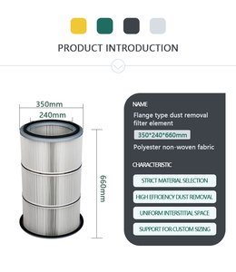Sơn tĩnh điện Lọc sơn phun gian hàng Lọc Bụi Collector Air Cartridge Lọc - Product Image 4