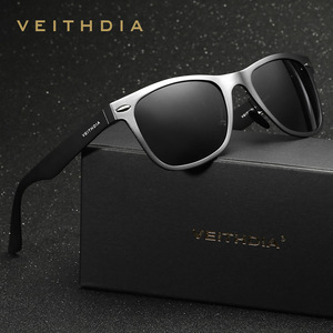 Veithdia Unisex Aluminum Magnesium Alloy Sunglasses Polarized UV400 Type 3 Lens Light Weight Outdoor Sports Driving - Product Image 1