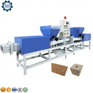 High Quality wood pallet block production line wood sawdust block making machine | wood block press extruder for pallet feets