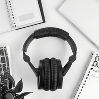 Coussinets de remplacement en mousse à mémoire de forme de haute qualité pour les écouteurs Sennheiser HD280 Pro.