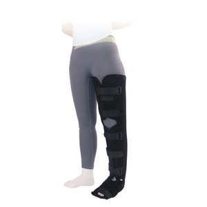 Soporte de muslo hasta el tobillo con correas de velcro, transpirable, para piernas, unisex - Product Image 2