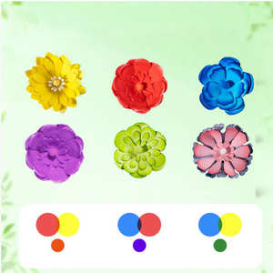 Kit de fabrication de fleurs en papier DIY personnalisé, cadeau créatif pour enfants, filles, adultes, dessin, jouets de fleurs DIY - Product Image 4