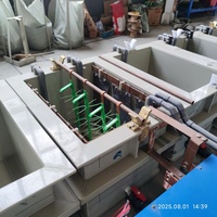 T10 - Ligne de galvanoplastie semi-automatique, machine de galvanoplastie, ligne de galvanoplastie au chrome