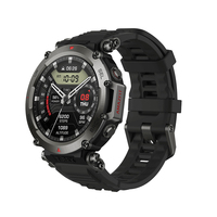 Montre de sport T-Rex Ultra 47 mm, autonomie de la batterie longue durée, GPS double bande, résistante à la boue, étanche à 100 m, qualité blindée, pour les sports de plein air
