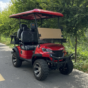 Carrito de <span class=keywords><strong>golf</strong></span> eléctrico con tracción en las 4 ruedas, con 4 asientos carrito de <span class=keywords><strong>golf</strong></span>, 72V personalizado, envío gratis, certificado Street Legal - Product Image 2