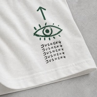 T-shirt surdimensionné pour homme, imprimé graphique en coton, déchiré, style streetwear personnalisé