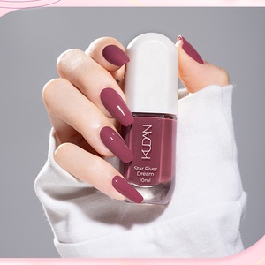 KUDAN Vernis à ongles pelable écologique à l'eau, rouge bordeaux brillant, <span class=keywords><strong>capsule</strong></span> magique, 20Y, usine, CPNP, HALAL, ISO22716, OEM, en vrac - Product Image 3