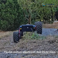 Plateforme robotique modulaire UGV pour inspection d'usine, personnalisation OEM pour la patrouille des usines et l'inspection des installations