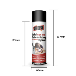 AEROPAK peinture en aérosol galvanisation à froid séchage rapide pulvérisation <span class=keywords><strong>sur</strong></span> protection contre le zinc prévenir la rouille acier brut <span class=keywords><strong>galvanisé</strong></span> - Product Image 4