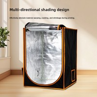 Penutup Pelindung Printer 3D Isolasi Tahan Api, Tahan Suhu Konstan, Anti Debu, Ukuran 52x60x72cm, Produk Laris dari Cina