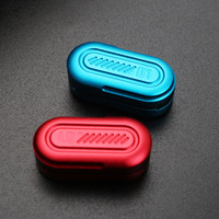 Fidget Spinner ventilateur pliant créatif poussoir magnétique métal Portable pour l'amusement de décompression pour le jouet promotionnel de soulagement du Stress