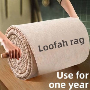 Chiffon de cuisine en loofah, absorbant l'huile et non gras, spécifique pour la vaisselle - Product Image 3