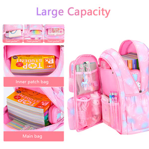 Custom Back Pack Girls Book Bag Class Beautiful Cute Student Kids Schoolbag Bookbags <strong>Children</strong> Backpack Bagpack School Bags - Product Image 5