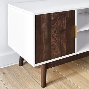 Meuble TV pour salon, rangement, fabrication sur mesure, support TV au sol - Product Image 3