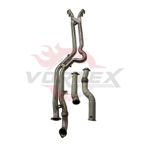 Combo Vortex S58 para BMW G80 M3 G82 M4, Tubo de Escape de Alto Rendimiento con Protección Térmica y Sistema de Tubo Intermedio Doble con Resonador en X - Product Image 5