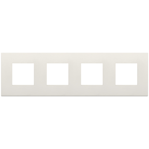 8M <b>Plate</b> 2+2+2+2 Int71 CL Ivory Wall <b>Switch</b> Cover 30.3 Cm Length 9 Cm Width 0.8 Cm Height - Product Image 1