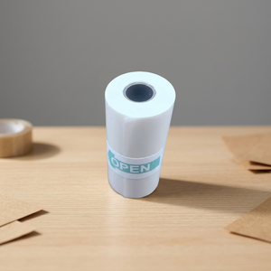 Papier thermique monocouche 57mm*25mm pour caisse enregistreuse avec impression numérique pour imprimante vidéo 110HG Blanc - Product Image 4