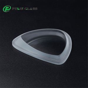 Customization Irregular Shape clear Tempered Glass for <b>Optical</b> Cover Lens - Product Image 1