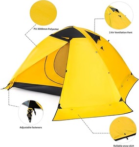Tente OEM 2 Personnes 4 Saisons Imperméable Double Couche pour <span class=keywords><strong>Camping</strong></span> Hiver Randonnée Alpinisme Installation Facile - Product Image 4