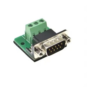 Conector de puerto serie macho hembra DB9 de 9 pines A Adaptador de terminal, bloque de terminales de placa convertidora <span class=keywords><strong>COM</strong></span> RS232 a RS485 - Product Image 5