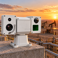 Caméra de surveillance de champ pétrolier robuste pour la surveillance thermique périmétrique à longue portée