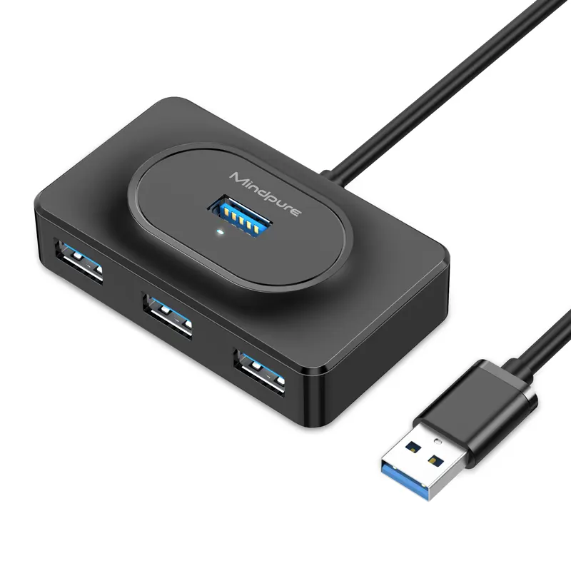 Mindpure Super Speed 5Gbps 4 In 1 USB 3.0 HUB 4 Ports USB3.0 HUBS Splitter Adapter