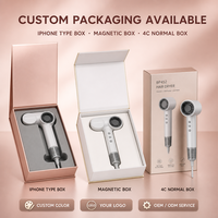 Sèche-cheveux ionique compact portable de haute qualité avec moteur sans balais pour la maison, les voyages, l'hôtel, le camping-car – Soin capillaire électrique avec diffuseur