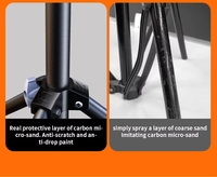 Support de projecteur pliable universel en acier au carbone léger Foropro, réglable, avec capacité de charge de 30 kg