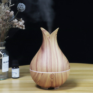 Diffuseur d'huiles essentielles ultrasonique YX-309, grain de bois clair, alimentation USB, diffuseur d'arômes domestique, capacité de 10 à 20 m², moins de 0,5 L - Product Image 3