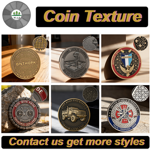 Moneda de desafío personalizada de aleación de zinc 3D con diseño de Noche de Terror, muñeco fantasmal de asesinio, acabado antiguo, coleccionable, diseño gratuito - Product Image 6