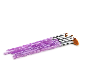 Nail Brush For Manicure Gel Pen Gradient Liner Painting 6pcs/<b>set</b> Acrylic Nail Builder Painting Drawing Carving Pen Gel Brush <b>Set</b> - Product Image 4