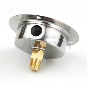 YN-40ZT YN-50ZT YN-60ZT เกจวัดแรงดันแบบมีหน้าแปลน การเชื่อมต่อเกลียวสแตนเลส 0-10 บาร์ ความแม่นยำ 2.5 เกจวัดความแม่นยำสูง - Product Image 1