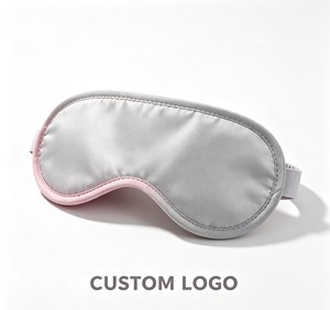 Masque de sommeil élastique multicolore en polyester 190T pour voyage en avion, accessoires de relaxation pour les yeux – Grande Vente - Product Image 1