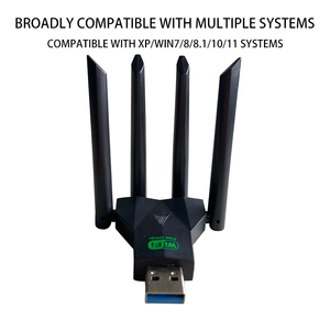 AC1200 无线 Wifi 适配器 USB 无线网卡 USB Wifi 适配器 电脑硬件和软件 - Product Image 6