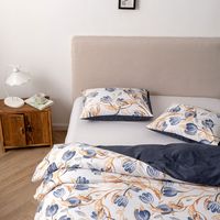 Ensemble de literie 100% polyester, taille King, Queen, Double, Simple, 3 pièces, ensembles de draps imprimés