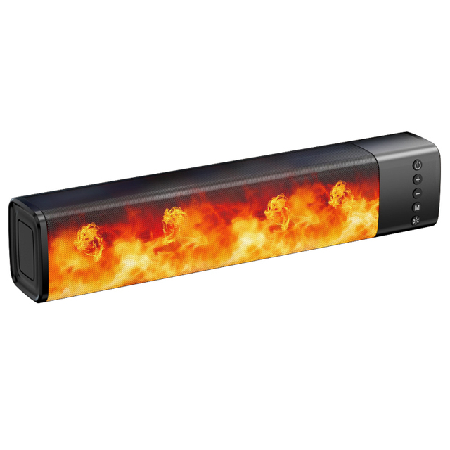 TWS BOOM BOX PRO Rechargeable Portable for Speaker with TF Card Support RGB LED Lights 2200mAh Battery 5-10W Output