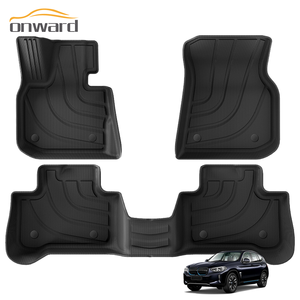 Per 2019 <span class=keywords><strong>BMW</strong></span> <span class=keywords><strong>X3</strong></span> in avanti <span class=keywords><strong>tappetini</strong></span> per Auto TPE su misura per <span class=keywords><strong>tappetini</strong></span> Auto impermeabili resistenti alle macchie Set completo completo - Product Image 3