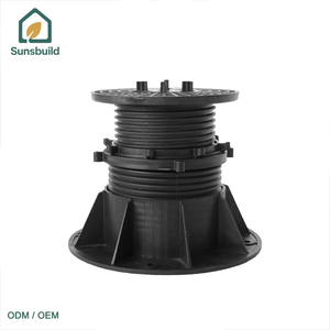 ฐานรองพื้นปรับระดับได้ Sunsbuild รุ่นโมเดิร์น ผลิตจากพลาสติก สำหรับติดตั้งพื้นยก ดีไซน์อุตสาหกรรม ทนทาน ผิวด้าน - Product Image 3