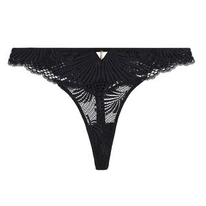 Culotte <span class=keywords><strong>tanga</strong></span> confortable personnalisée avec pendentif, bijou, ligne A, tout en dentelle, culotte sexy pour femme - Product Image 6