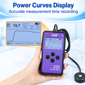 Radiómetro UVC Linshang LS126C para Pruebas de Irradiancia de Lámparas Germicidas con Gestión de Datos a través de Aplicación Móvil - Product Image 6