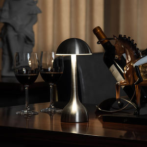 Modern <b>Rechargeable</b> Portable Touch Control RGB Aluminum Dimmable 2700K-6000K Color Temp Led <b>Table</b> <b>Lamp</b> CRI 90 for Bar Hotel - Product Image 5