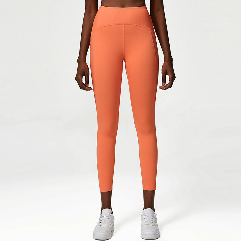 Leggings sportivi arancioni