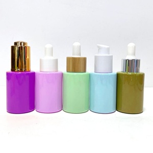 Botellas de Vidrio Esmerilado de Lujo de 10, 15, 20, 30, 50, 60 y 100 ml en Color Ámbar, Azul, Negro Mate y Blanco, con Gotero para Suero y Aceites Esenciales - Product Image 6