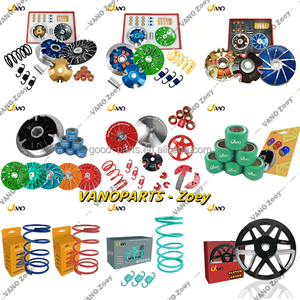 WANOU XMAX 300 23*18 Ensemble de rouleaux de moto à demi-couverture en laiton Pur Cuivre CVT Racing <span class=keywords><strong>Poulie</strong></span> Poids Ensemble - Product Image 6