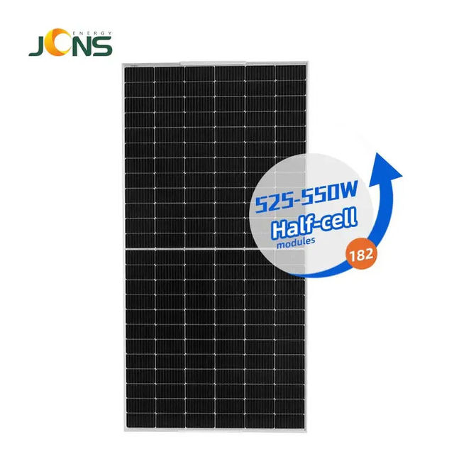 Chinese Manufacturer's Single Crystal High-efficiency Solar Panel 550W Solar Photovoltaic Panel