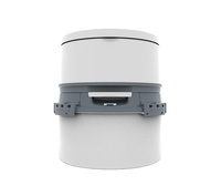 Toilettes portables E001 14L/25L avec réservoirs amovibles, anti-odeurs, pour camping, camping-car, personnes âgées