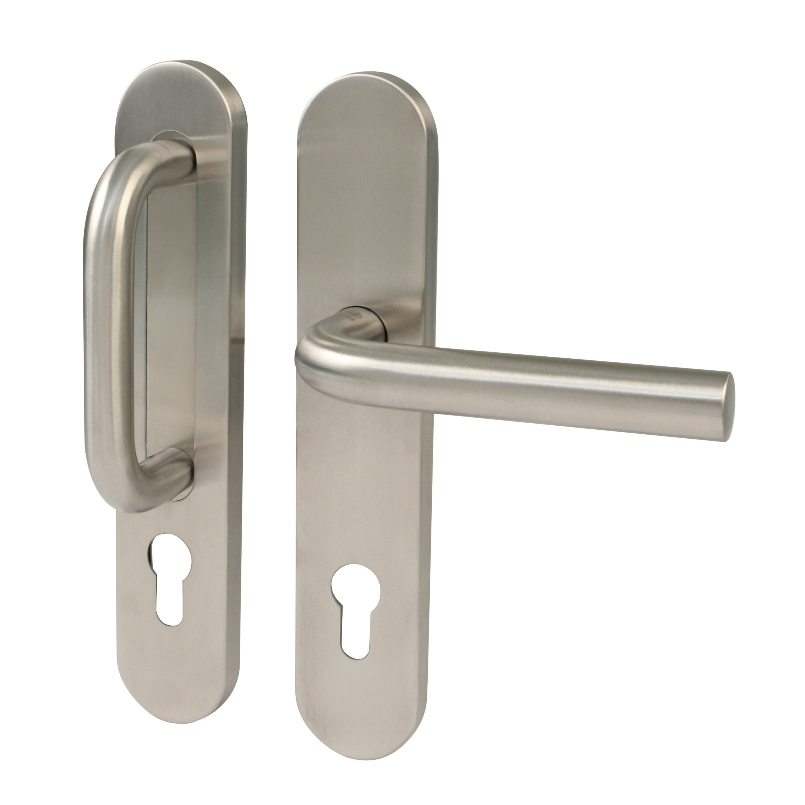 front door classic handle and lock