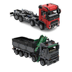 Jizai Tùy Chỉnh 3D Xe Lắp Ráp Khối Xây Dựng Đồ Chơi Mô Hình Xe Tải Rơ Moóc Tự Làm Đồ Trang Trí Xây Dựng Khối Bộ - Product Image 4