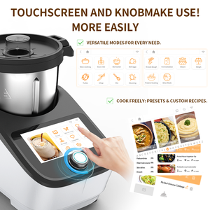 Thermomixers multifonctions, robots culinaires électriques avec recettes intégrées, pour la maison - Product Image 3
