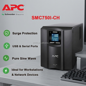 Schneider <span class=keywords><strong>APC</strong></span> SMC750I-CH Onduleur intelligent monophasé 750VA/500W avec batterie au plomb-acide et stabilisation AVR pour ordinateurs de bureau - Product Image 5